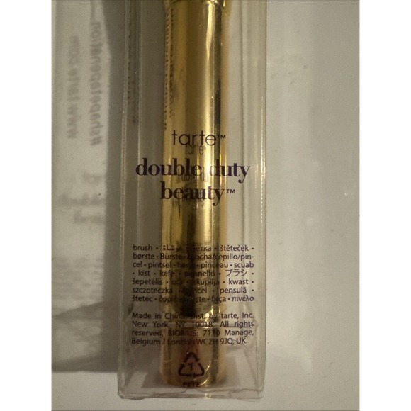 Tarte Shape Tape Airlift GOLD Brush Double Duty Beauty - Picture 4 of 5